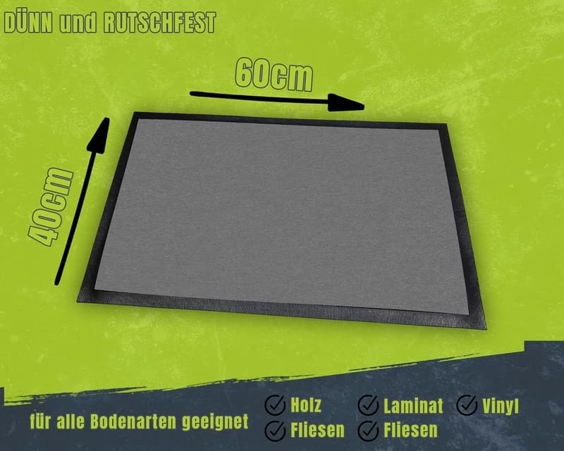 Lustige Fußmatte 
