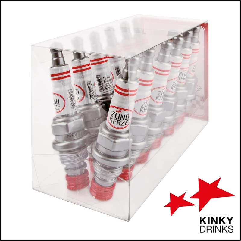 Krugmann Wodka Energy Zündkerze-Likör 0,02 l, 15% Vol.
