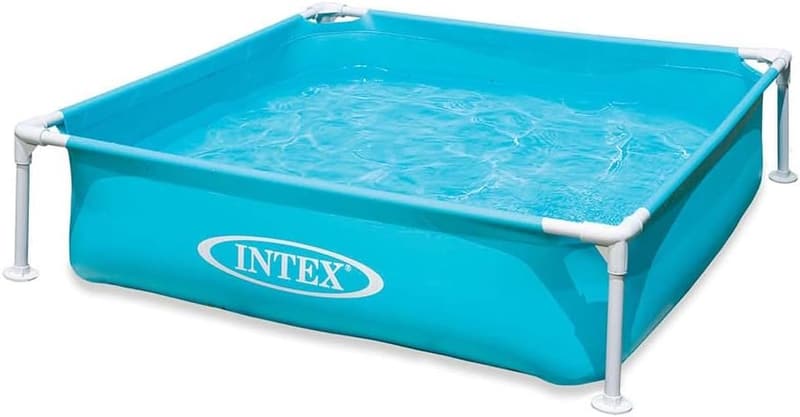 Intex Aufstellpool 342 L (122 x 122 x 30 cm) für Gartenutzung