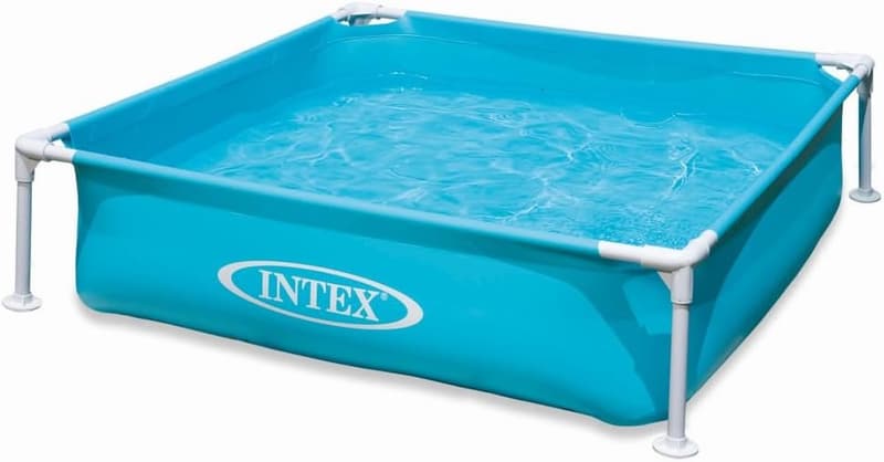 Intex Aufstellpool 342 L (122 x 122 x 30 cm) für Gartenutzung