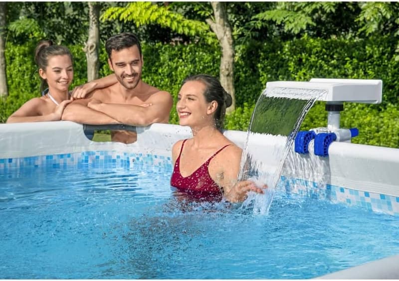 Bestway Flowclear LED-Wasserfall für Pools, 34,5 x 24 x 10,5 cm