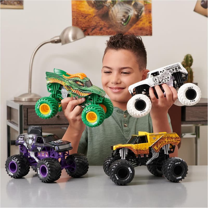 Lucas Stabilizer Monster Truck im Maßstab 1:24 – Detailreiches Spielzeug für Kinder ab 3 Jahren