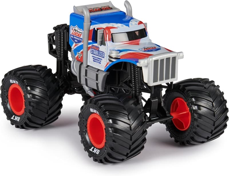 Lucas Stabilizer Monster Truck im Maßstab 1:24 – Detailreiches Spielzeug für Kinder ab 3 Jahren