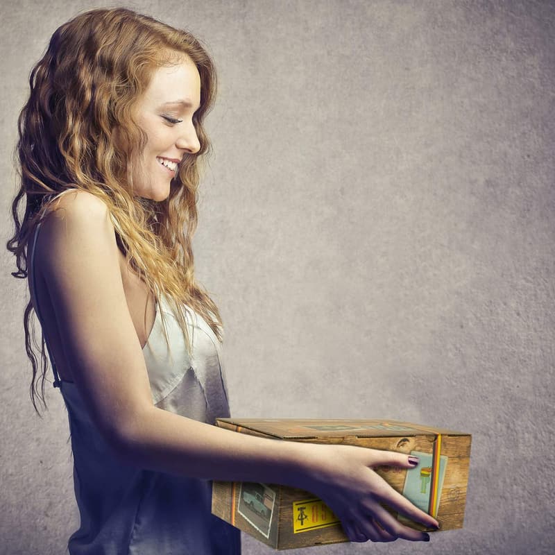 Geschenkbox für Frauen – Spezialitäten im DDR-Stil