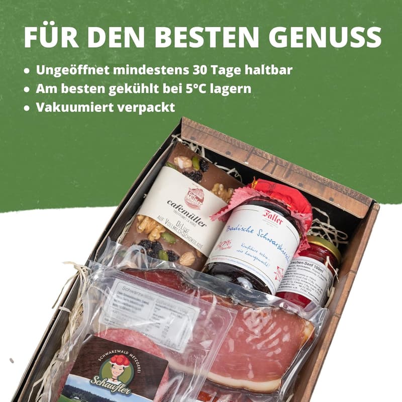 Schwarzwälder Schlemmergeschenk - 6-teilig mit Kirschspezialitäten