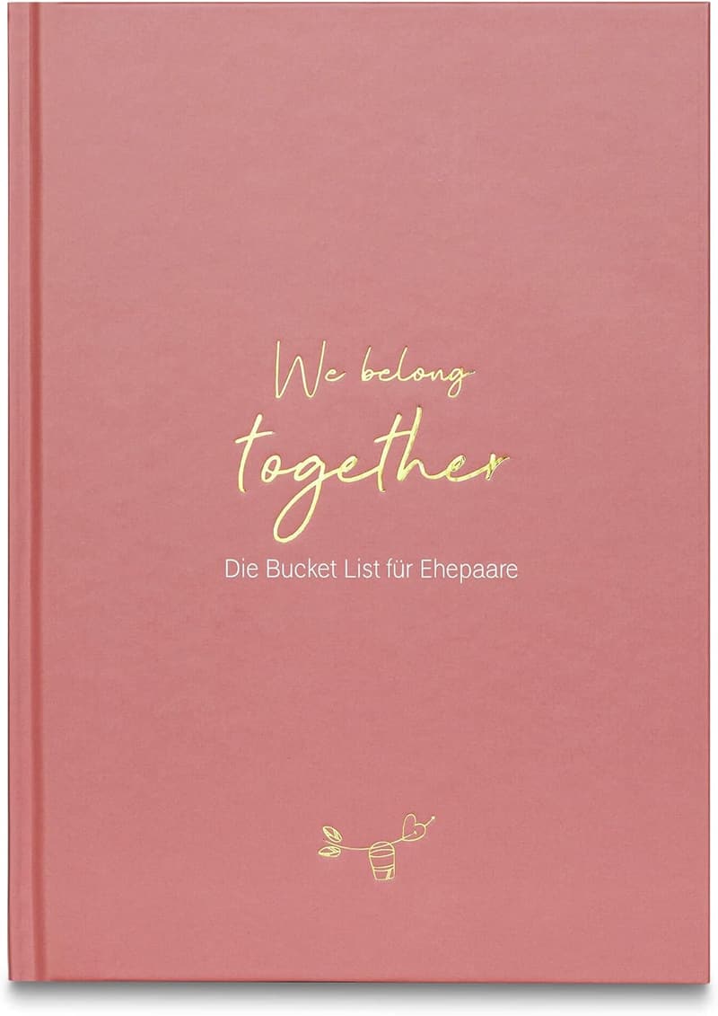 Bucket List für Paare – Hochzeitsgeschenk und Eheideen