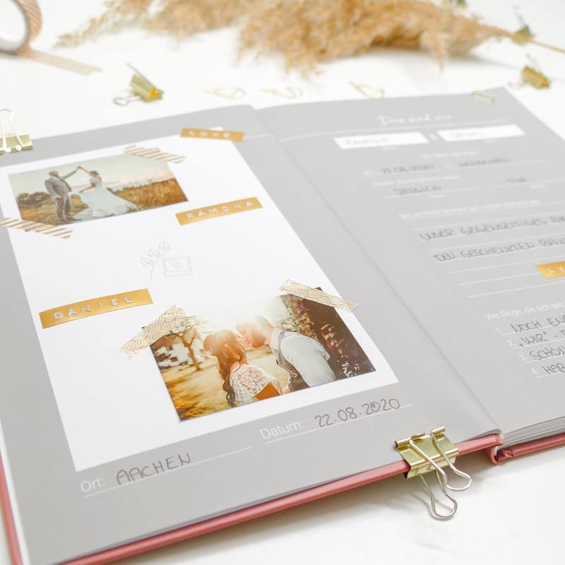 Bucket List für Paare – Hochzeitsgeschenk und Eheideen