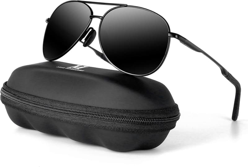 Polarisierte Herren-Sonnenbrille im Vintage-Stil UV400