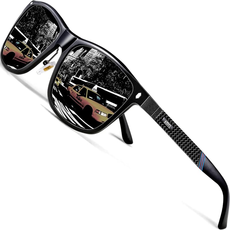 Polarisierte Sportsonnenbrille für Herren mit UV400 Schutz