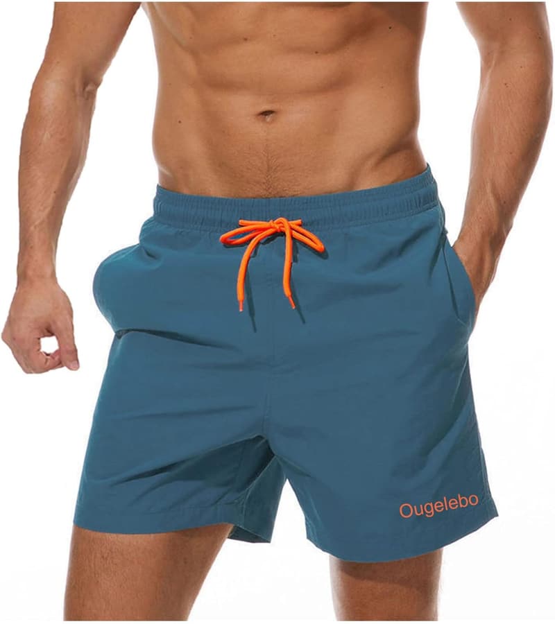 Schnelltrocknende Herren-Badehose mit Mesh-Futter für den Strand