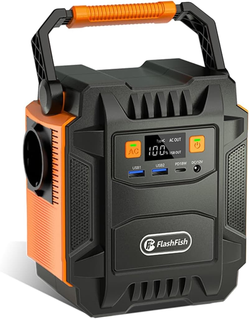 Tragbare Powerstation 172,8 Wh für Camping und Notstromversorgung
