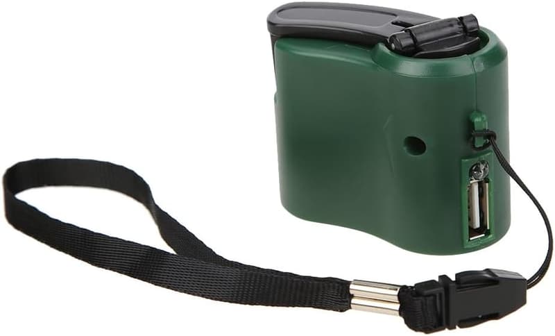 Tragbarer USB Notfallgenerator mit Handkurbel für Camping