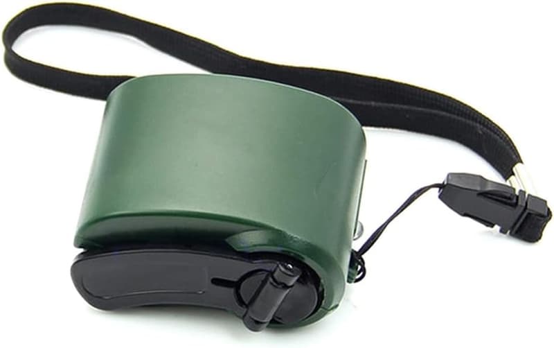 Tragbarer USB Notfallgenerator mit Handkurbel für Camping