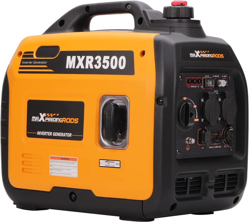 Superleiser 3300W Benzin-Invertergenerator mit USB und 230V für Camping und Baustelle