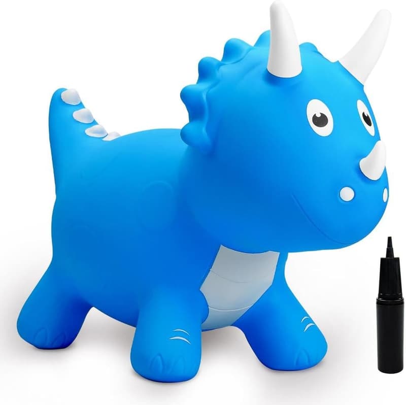 Dino Hüpftier für Kinder, aufblasbar, Geschenk für 1-6 Jahre, Indoor/Outdoor