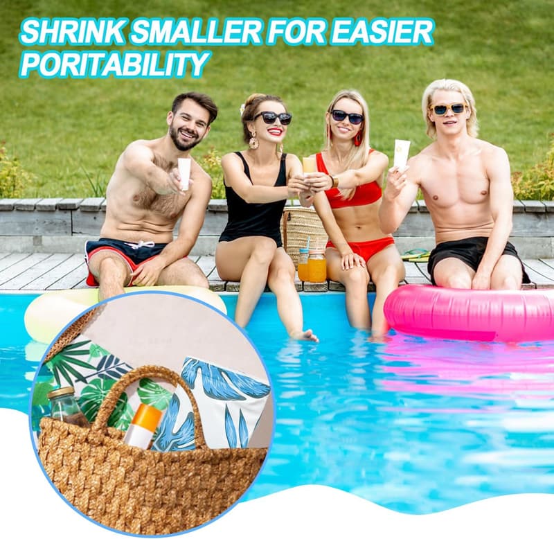 4-in-1 Aufblasbare Wasserhängematte für Erwachsene im 2er Set