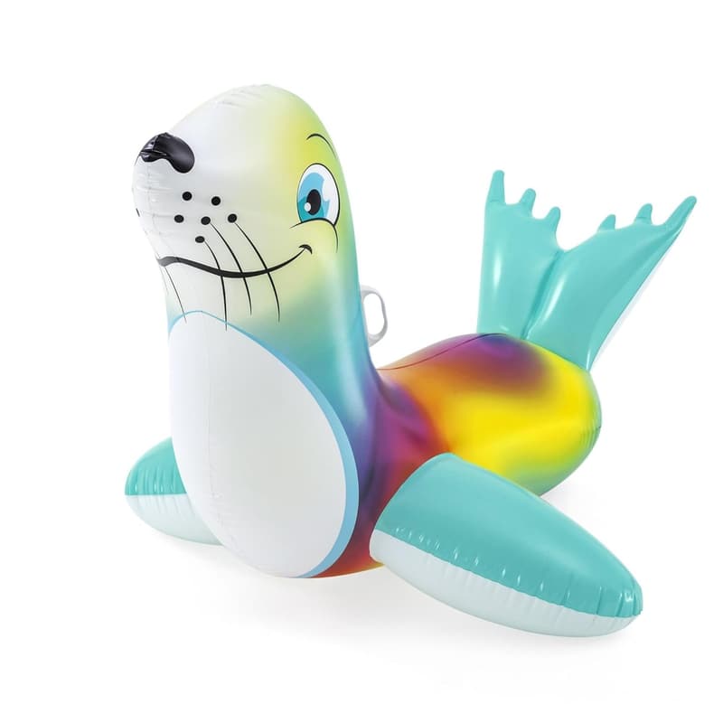 Bestway Flash N' Slaph Seal Schwimmtier 157 x 114 cm für Kinder