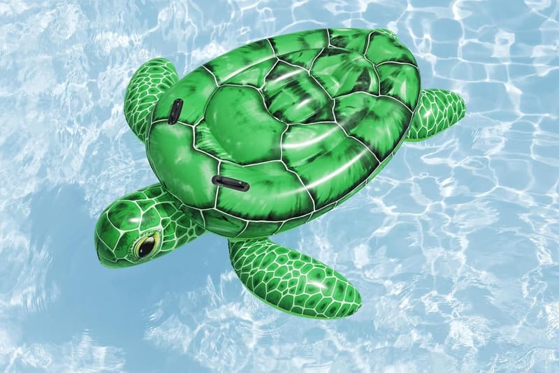 Bestway aufblasbare Schildkröte für Kinder - Schwimmring für den Pool