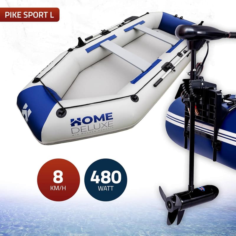 Home Deluxe Schlauchboot Pike aus strapazierfähigem PVC
