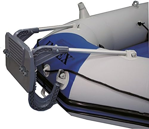 Intex Schlauchboot Set für 4 Personen mit Außenbordmotor und Paddel