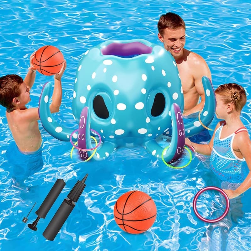 Aufblasbarer Pool Basketballkorb für Kinder und Erwachsene