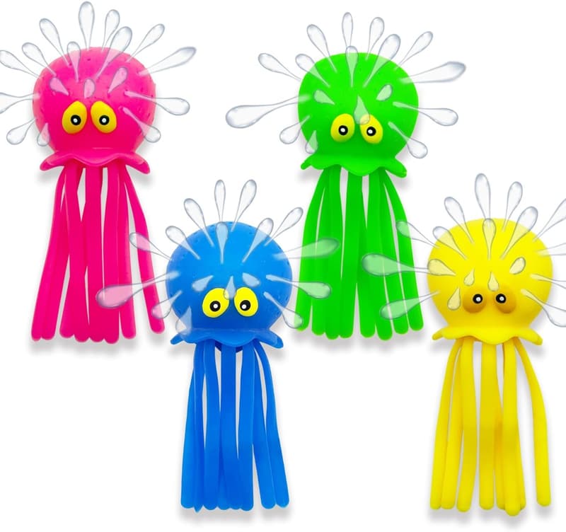 Oktopus Wasserbomben Set aus Gummi für Kinder ab 3 Jahren