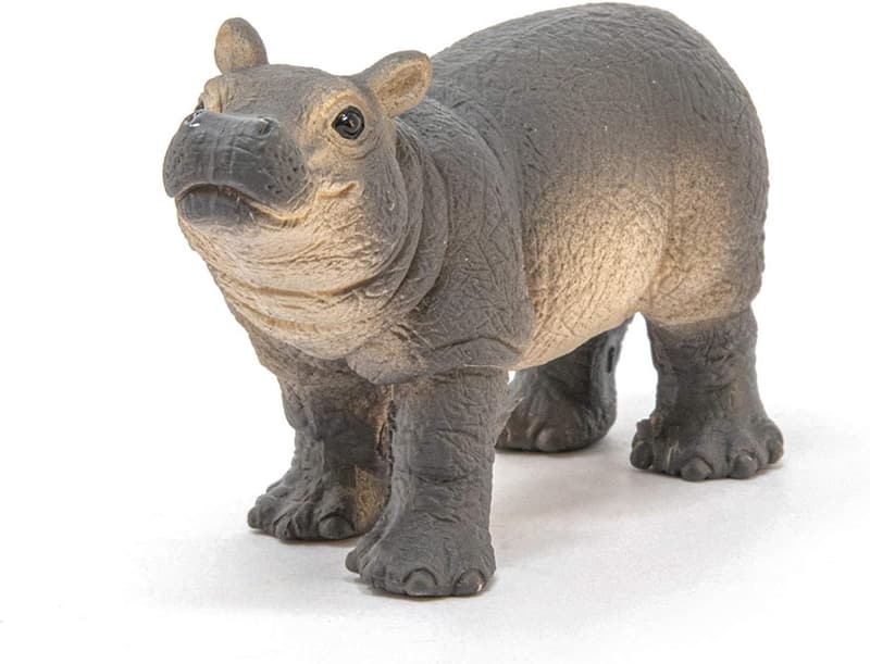 Schleich 14831 Nilpferd Junges - WILD LIFE Spielfigur für Kinder ab 3 Jahren