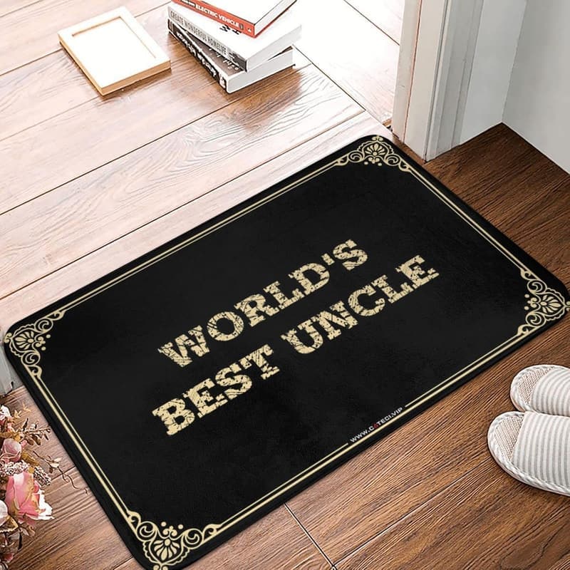 Outdoor-Teppich für den besten Onkel – 40 x 60 cm