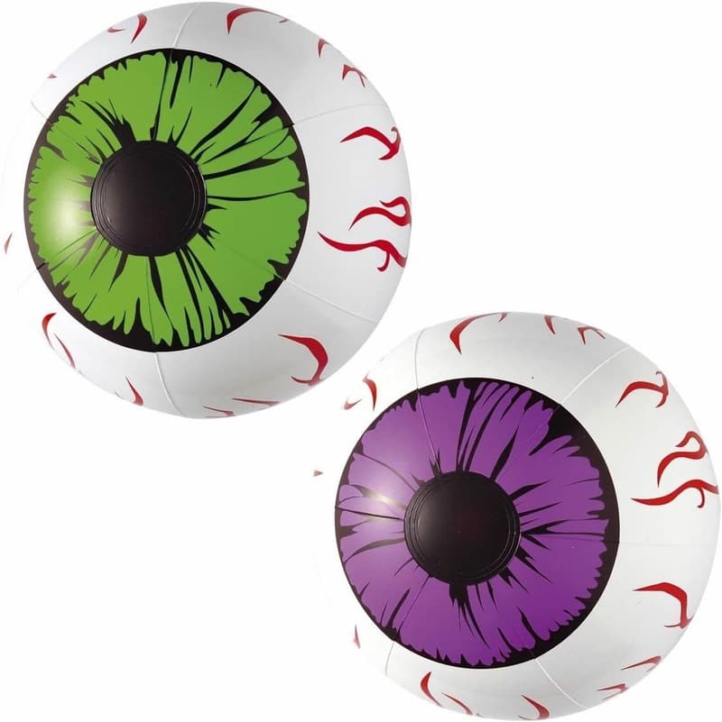 WIDMANN Aufblasbare Augen für Partyspaß 25 cm