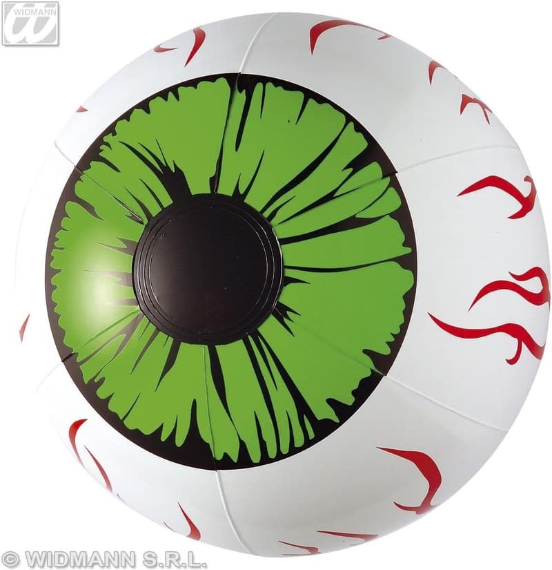 WIDMANN Aufblasbare Augen für Partyspaß 25 cm