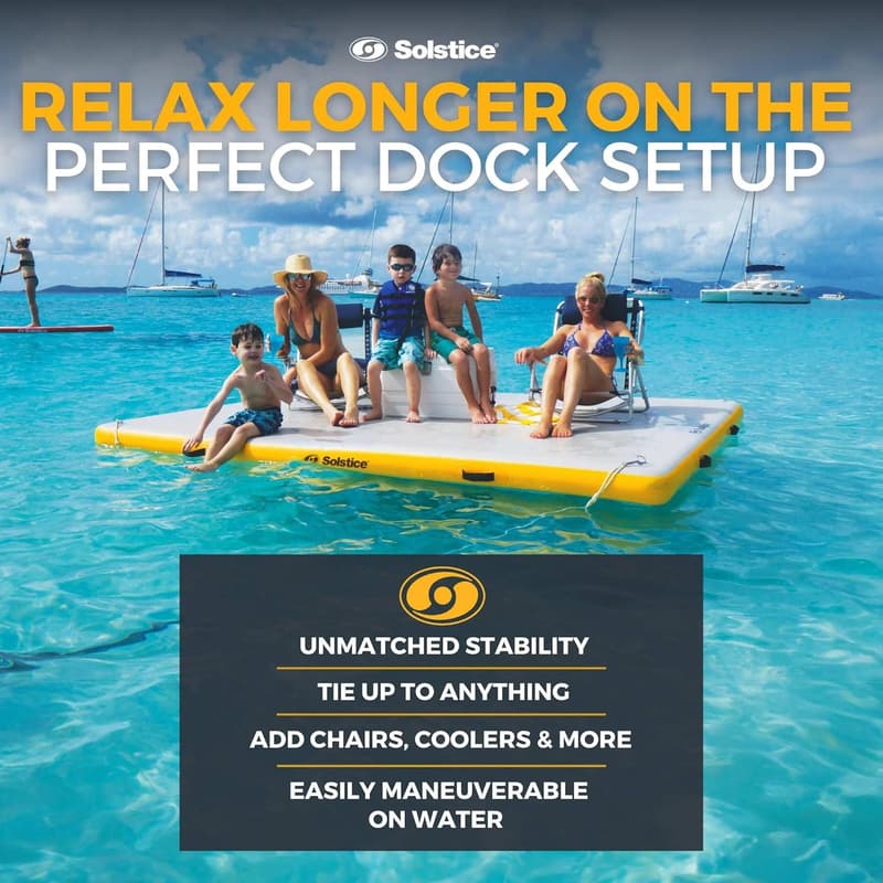 Aufblasbares Dock für den Pool - Solstice