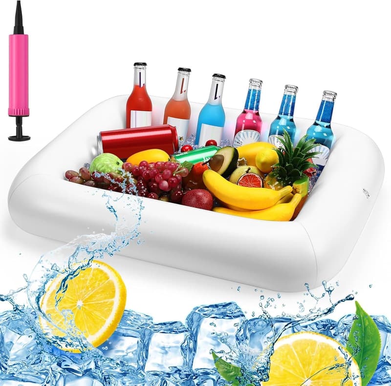 Schwimmender Getränkehalter aus PVC für Pool- und Strandpartys