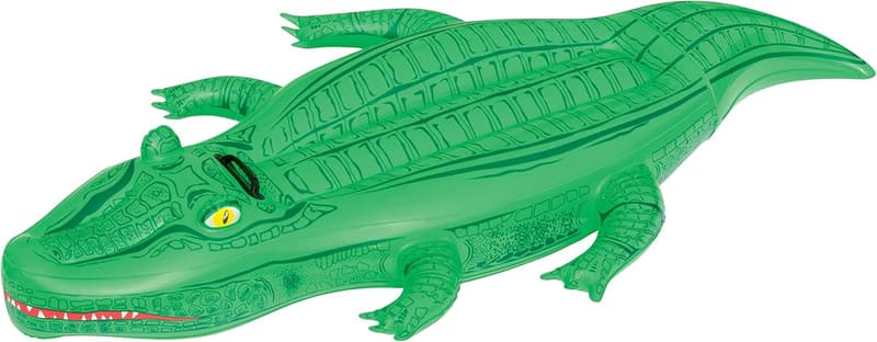 Schwimmtier Krokodil 168 x 89 cm für Kinder