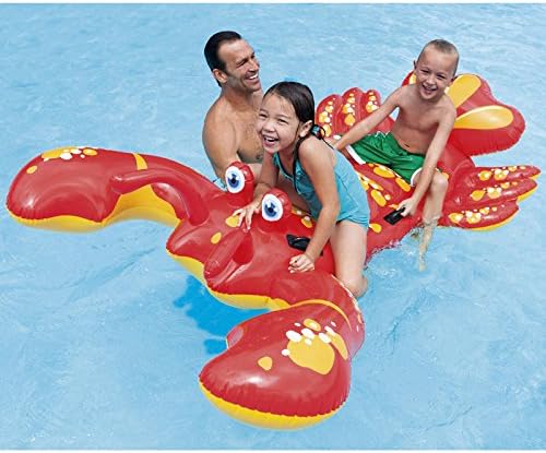 Aufblasbares Hummer-Schwimmtier 213x137 cm für Pool und Strand