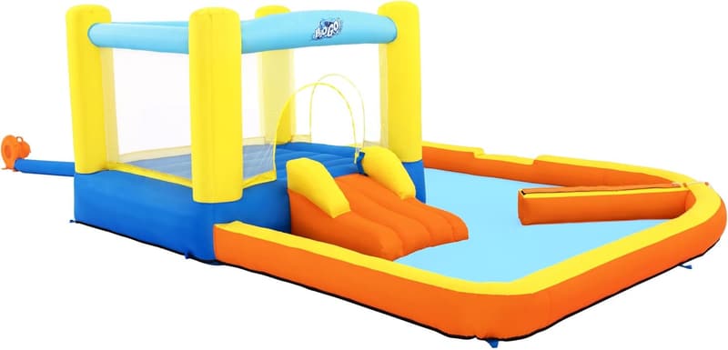 Wasserpark mit Gebläse, 365 x 340 x 152 cm, für Familien und Kinder