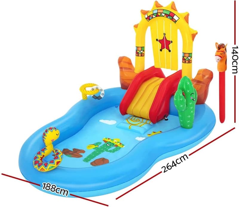 Bestway Wild West Wasserspielcenter, 264 x 188 x 140 cm