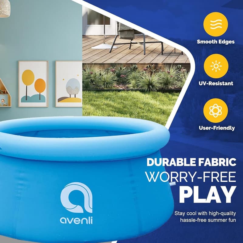 Aufblasbarer Easy Set Pool 180 x 73 cm für den Sommerspaß