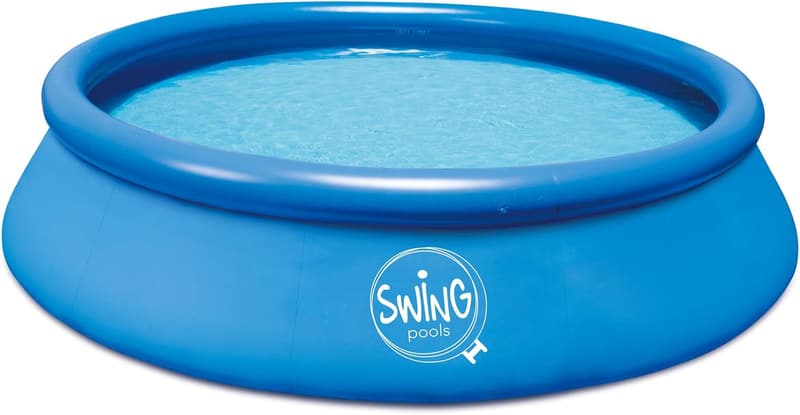 Quick Up Easy Aufstellpool, blau, 457 cm für den Garten