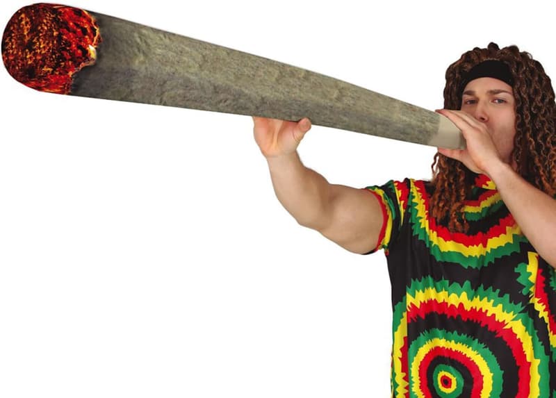 Aufblasbarer Riesen-Joint für Partys, ca. 120 cm