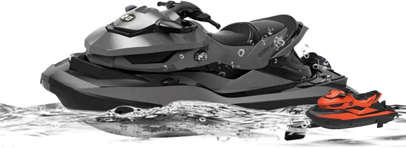 Ferngesteuertes Jet-Ski Boot mit Akku für Kinder und Erwachsene