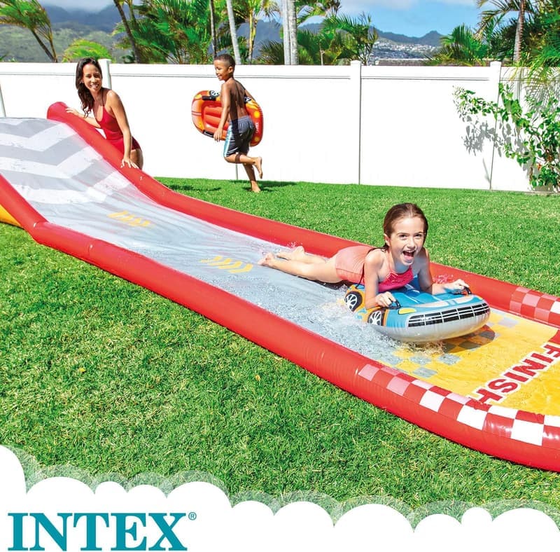 Aufblasbare Rennbahn Intex Mini Piste (561 x 119 x 76 cm)