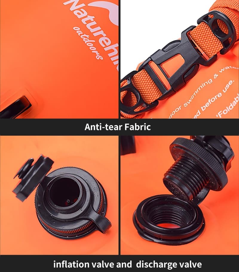 Naturehike 18L Schwimmboje für Triathlon mit verstellbarem Gürtel
