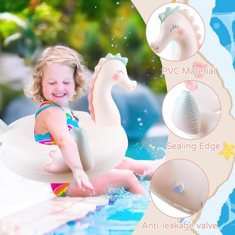 Aufblasbarer Schwimmring für Kinder aus PVC – ideal für Strand und Pool
