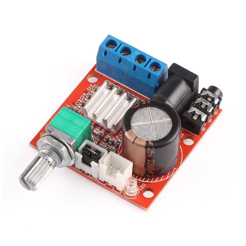 DollaTek Mini HiFi Stereo Verstärker 10W, tragbares Class-D Modul