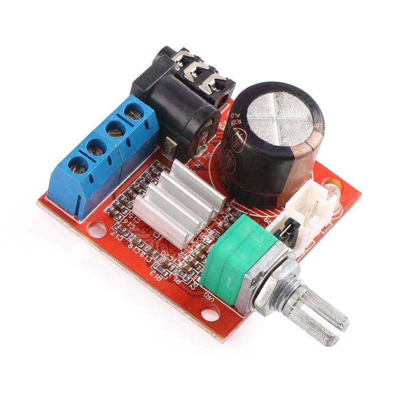 DollaTek Mini HiFi Stereo Verstärker 10W, tragbares Class-D Modul