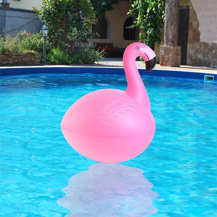 Aufblasbare LED-Solarlampe „Ente“ für Garten & Teich, IP68