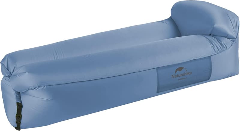 Aufblasbarer Liegesessel für Camping und Reisen, wasserdicht, blau