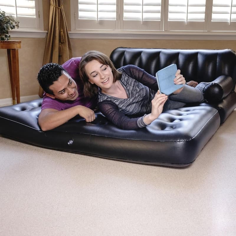 Pavillo Luftsofa 5-in-1, wandelbar zum Luftbett, 188 x 152 cm