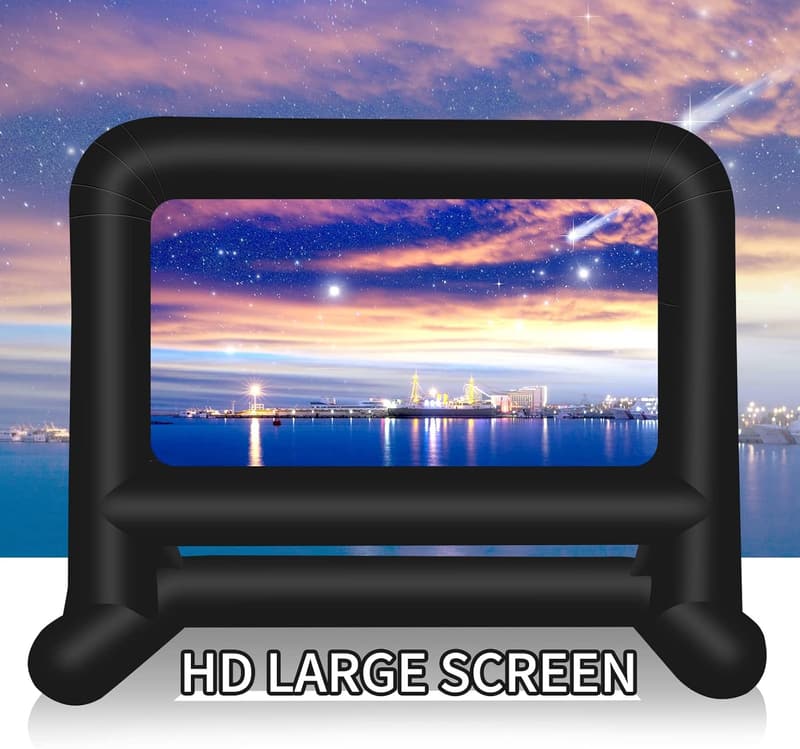 Aufblasbare Beamer-Leinwand 16ft für Heimkino