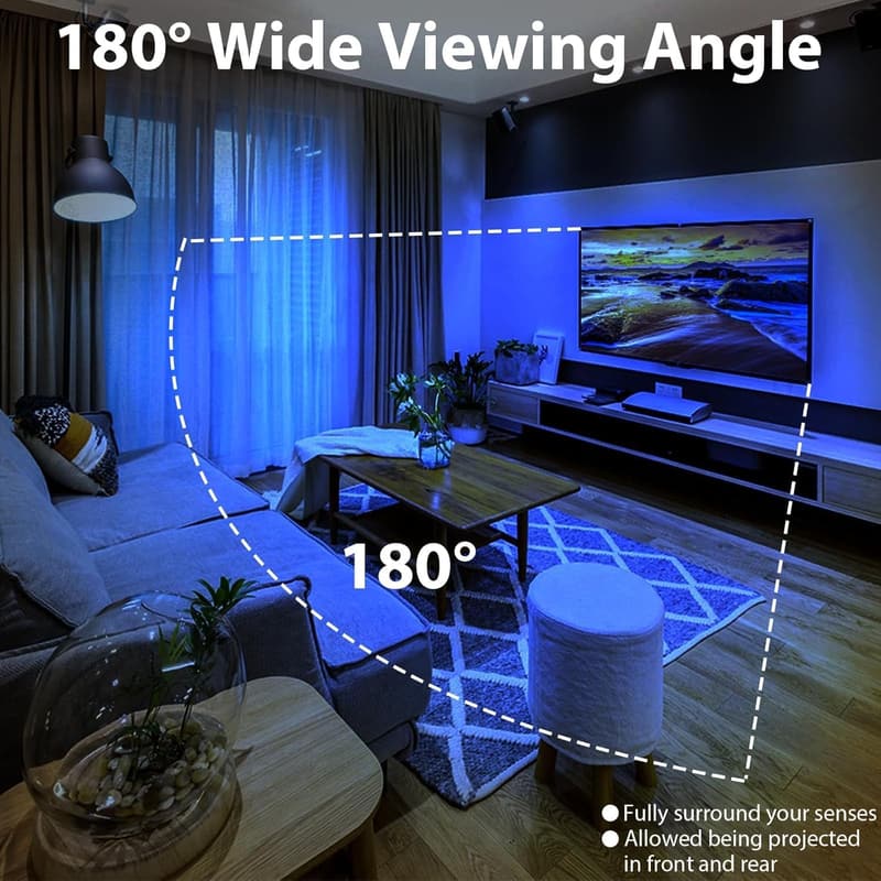 Tragbare 100 Zoll HD Faltleinwand für Heimkino & Outdoor-Projektionen